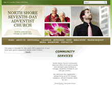Tablet Screenshot of northshoreadventist.org